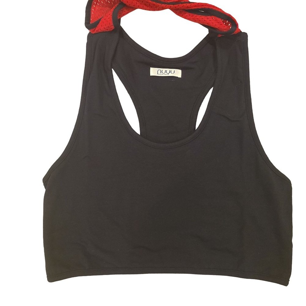 NWT Stanford University Red Mesh Tank Top with Attached Sporty Bra Women's Size - Picture 6 of 10